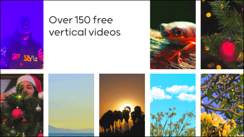 vertical video images